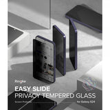Ringke Samsung Galaxy S24 Näytönsuoja Easy Slide Privacy 2-pack
