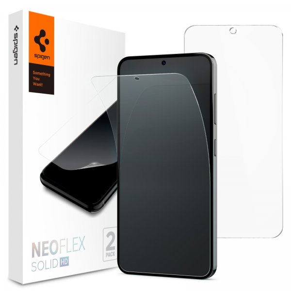 Spigen Samsung Galaxy S24 Näytönsuoja Neo Flex Solid 2-pakkaus