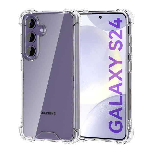 Samsung Galaxy S24 Kuori Iskunkestävä Läpinäkyvä