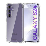 Samsung Galaxy S24 Kuori Iskunkestävä Läpinäkyvä