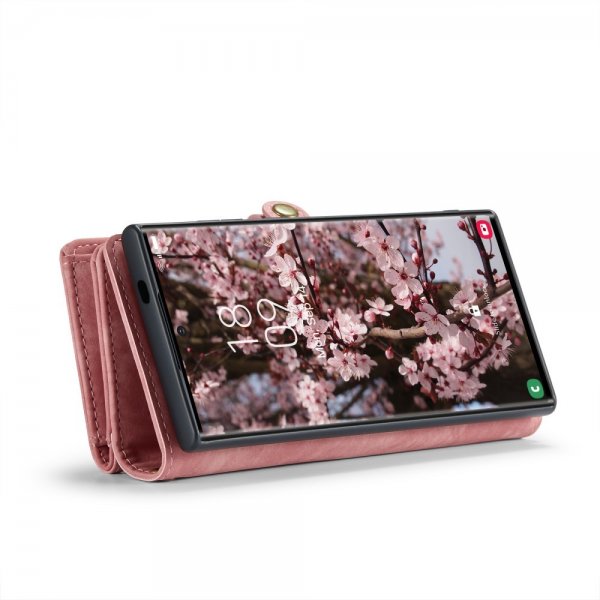 CaseMe Samsung Galaxy S24 Ultra -kotelo 008-sarjan irrotettava kuori, vaaleanpunainen