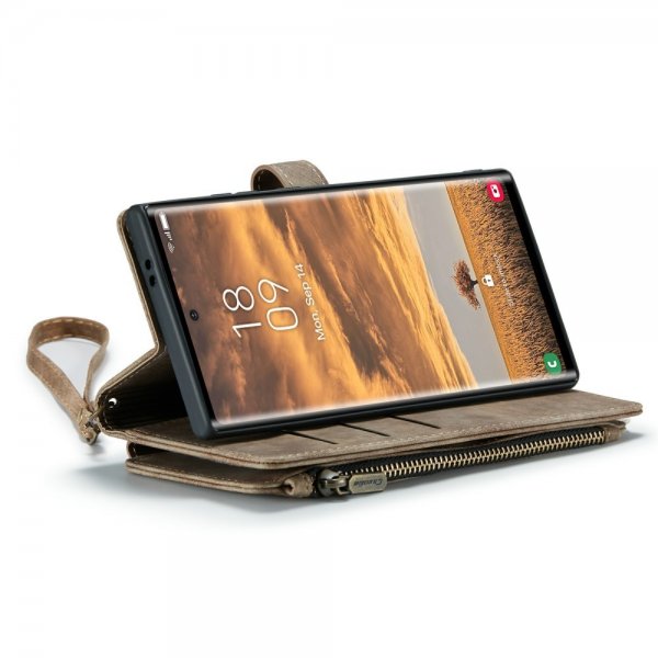 CaseMe Samsung Galaxy S24 Ultra Kotelo C30-sarja Ruskea