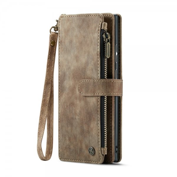 CaseMe Samsung Galaxy S24 Ultra Kotelo C30-sarja Ruskea