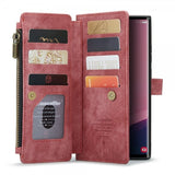 CaseMe Samsung Galaxy S24 Ultra Kotelo C30-sarja Punainen