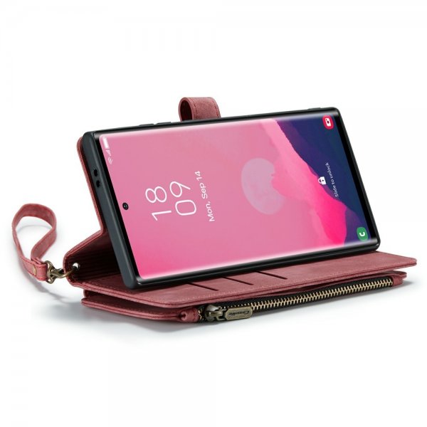CaseMe Samsung Galaxy S24 Ultra Kotelo C30-sarja Punainen