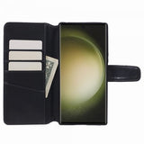 Nordic Covers Samsung Galaxy S24 Ultra -suojakuori Essential Leather Raven Black