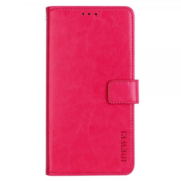 Samsung Galaxy S24 Ultra Kotelo Nahkarakenne Magenta