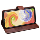 Samsung Galaxy S24 Ultra Kotelo Nahkarakenne Magenta