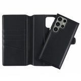 Nordic Covers Samsung Galaxy S24 Ultra -suojakuori MagLeather Raven Black