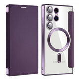 Samsung Galaxy S24 Ultra Kotelo MagSafe Violetti