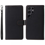 Betopnice Samsung Galaxy S24 Ultra -kotelo irrotettavalla kuorella 005 Musta