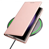 Dux Ducis Samsung Galaxy S24 Ultra Kotelo Skin Pro Series Vaaleanpunainen