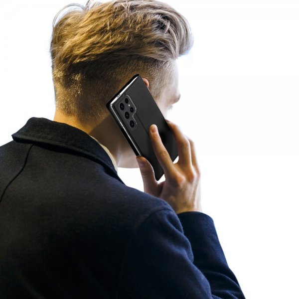 Dux Ducis Samsung Galaxy S24 Ultra Kotelo Skin Pro Series Musta