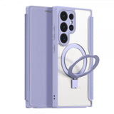 Dux Ducis Samsung Galaxy S24 Ultra Kotelo Skin X Pro Series Jalusta MagSafe Violetti