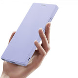 Dux Ducis Samsung Galaxy S24 Ultra Kotelo Skin X Pro Series Jalusta MagSafe Violetti
