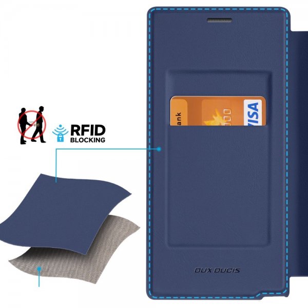 Dux Ducis Samsung Galaxy S24 Ultra Kotelo Skin X Pro Series MagSafe Sininen