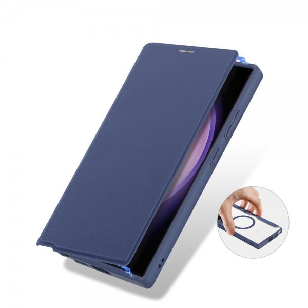 Dux Ducis Samsung Galaxy S24 Ultra Kotelo Skin X Pro Series MagSafe Sininen