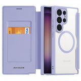 Dux Ducis Samsung Galaxy S24 Ultra -kotelo Skin X Pro Series MagSafe, violetti