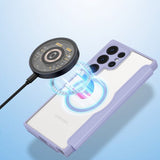 Dux Ducis Samsung Galaxy S24 Ultra -kotelo Skin X Pro Series MagSafe, violetti