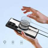 Dux Ducis Samsung Galaxy S24 Ultra Kotelo Skin X Pro Series MagSafe Musta