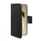 Celly Samsung Galaxy S24 Ultra -suojakotelo Wally Wallet Case, musta