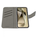 Celly Samsung Galaxy S24 Ultra -suojakotelo Wally Wallet Case, musta