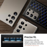 Spigen Samsung Galaxy S24 Ultra kamerasuojalasi GLAS.tR EZ Fit Optik Pro 2 kpl, harmaa