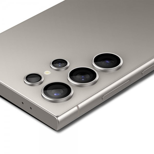 Spigen Samsung Galaxy S24 Ultra kamerasuojalasi GLAS.tR EZ Fit Optik Pro 2 kpl, harmaa