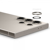 Spigen Samsung Galaxy S24 Ultra kamerasuojalasi GLAS.tR EZ Fit Optik Pro 2 kpl, harmaa