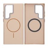 Samsung Galaxy S24 Ultra Kuori Hiilikuitukuvio Magsafe Kulta