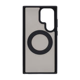 Samsung Galaxy S24 Ultra Kuori Pyörivä MagSafe Jalusta Musta