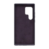 Rvelon Samsung Galaxy S24 Ultra Silikonikuori Tummanvioletti