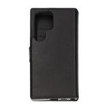 Rvelon Samsung Galaxy S24 Ultra -kotelo, aitoa nahkaa, korttipaikka, musta