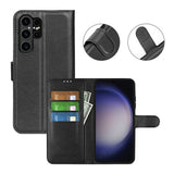 Samsung Galaxy S24 Ultra Kotelo Jalustalla Musta