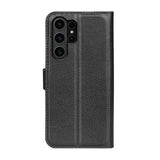 Samsung Galaxy S24 Ultra Kotelo Jalustalla Musta