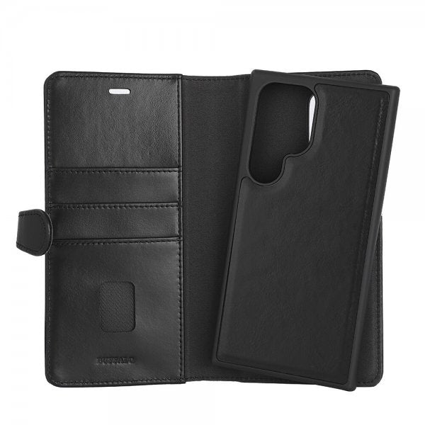 Buffalo Samsung Galaxy S24 Ultra Kotelo 2-in-1 Irrotettava Lompakko Musta