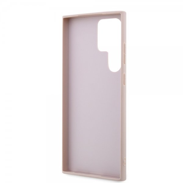 Guess Samsung Galaxy S24 Ultra Kuori 4G Metal Logo Pinkki