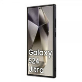 Guess Samsung Galaxy S24 Ultra Kuori 4G Print Grained Musta