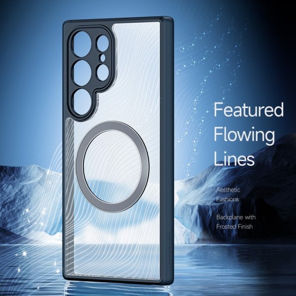 Dux Ducis Samsung Galaxy S24 Ultra Kuori Aimo Series MagSafe Musta