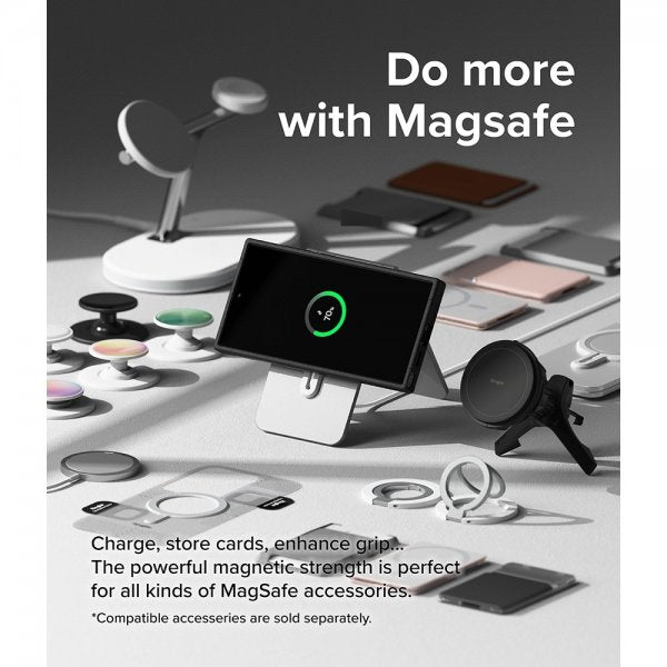 Ringke Samsung Galaxy S24 Ultra -kuori All-in-One MagSafe Musta