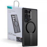 ESR Samsung Galaxy S24 Ultra -kuori Boost Flickstand MagSafe Himmeä läpinäkyvä