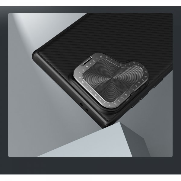 Nillkin Samsung Galaxy S24 Ultra CamShield Prop -suojakuori, sininen