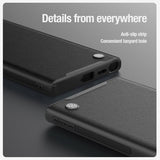 Nillkin Samsung Galaxy S24 Ultra Kuori CamShield Prop Leather MagSafe Musta