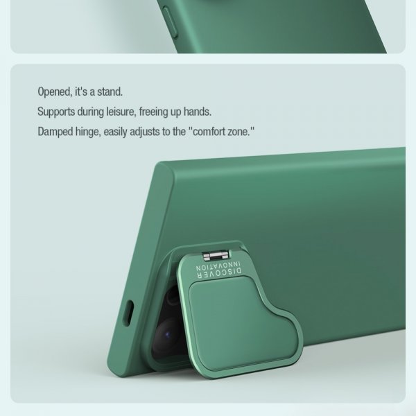 Nillkin Samsung Galaxy S24 Ultra Kuori CamShield Silky Prop Sininen