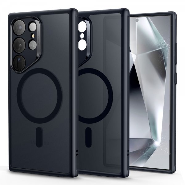 ESR Samsung Galaxy S24 Ultra kuori Classic Hybrid HaloLock Frosted Black