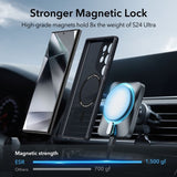 ESR Samsung Galaxy S24 Ultra kuori Classic Hybrid HaloLock Frosted Black