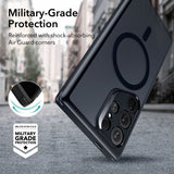 ESR Samsung Galaxy S24 Ultra kuori Classic Hybrid HaloLock Frosted Black