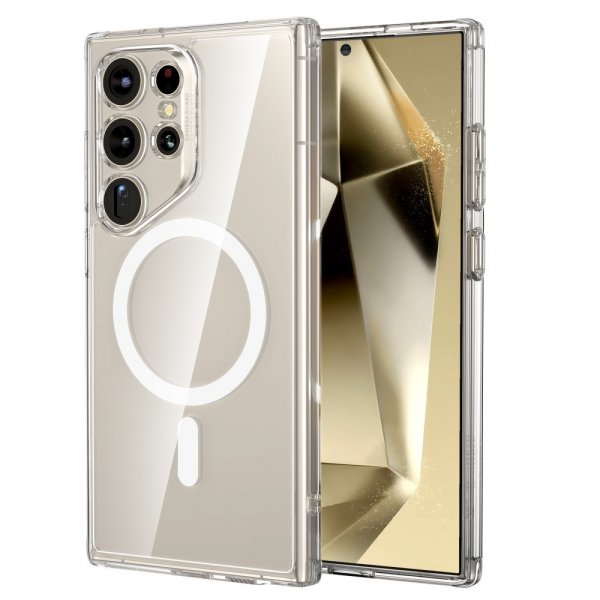 ESR Samsung Galaxy S24 Ultra Kuori Classic Hybrid HaloLock Läpinäkyvä