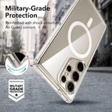 ESR Samsung Galaxy S24 Ultra Kuori Classic Hybrid HaloLock Läpinäkyvä