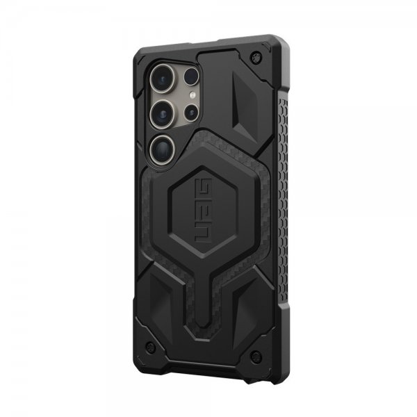 Urban Armor Gear (UAG) Samsung Galaxy S24 Ultra -suojakuori Monarch Carbon Fiber Musta
